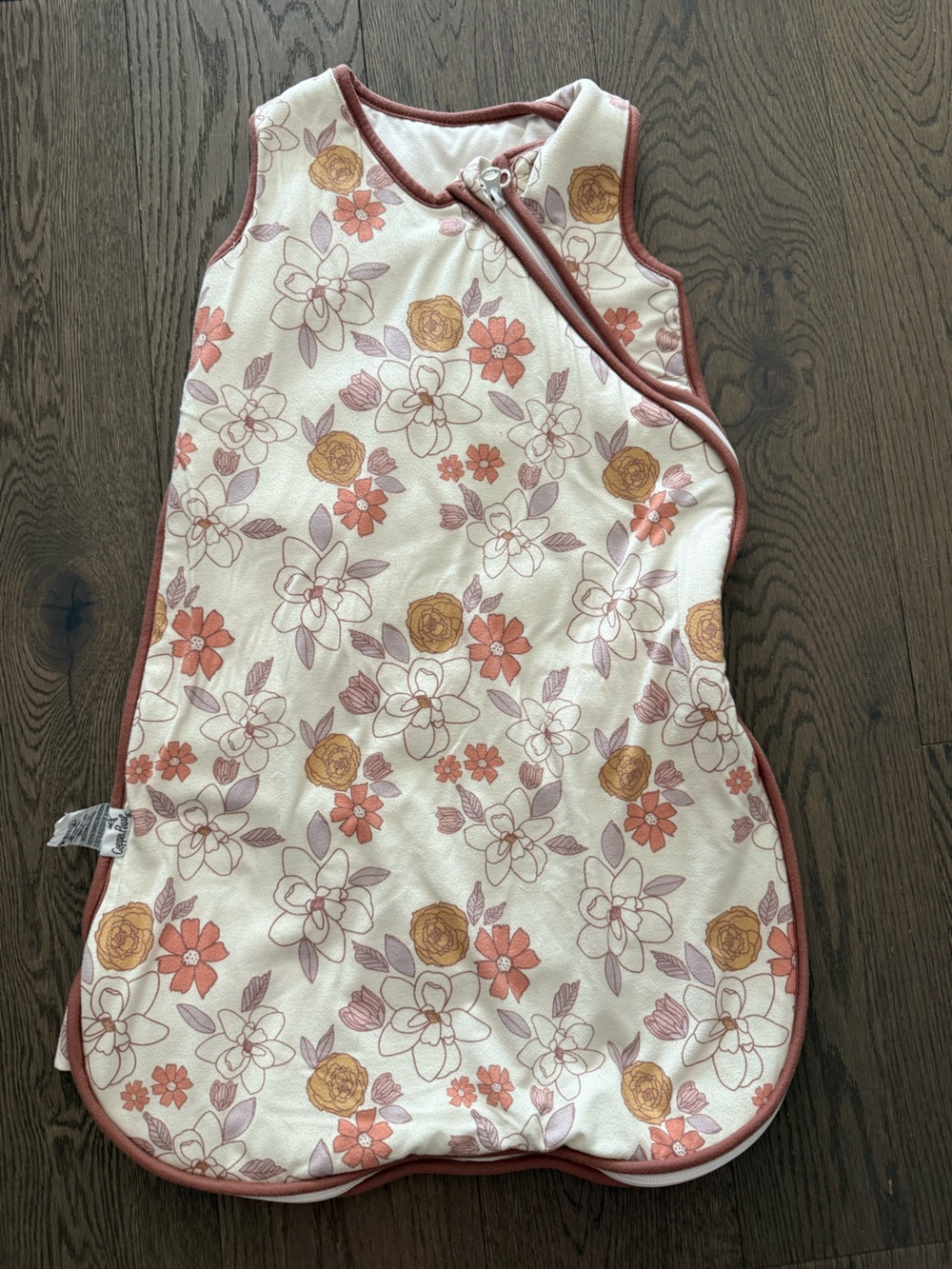 Copper Pearl Floral Baby Sleep Sack Bag